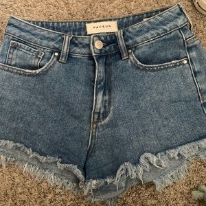 pacsun jean shorts